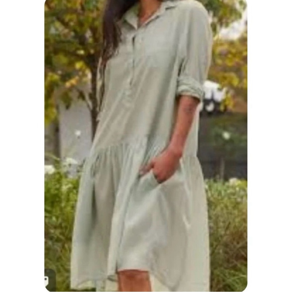 Frank & Eileen Grayson the Changemaker dress in willow green size 01 XS